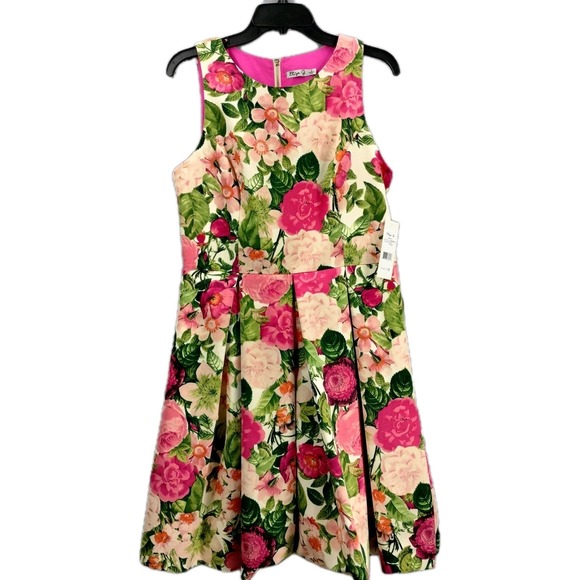 Eliza J Dresses & Skirts - NWT J. Crew Dress Women's XS Long Sleeve Red/Coral Stretch Back Zip Classic